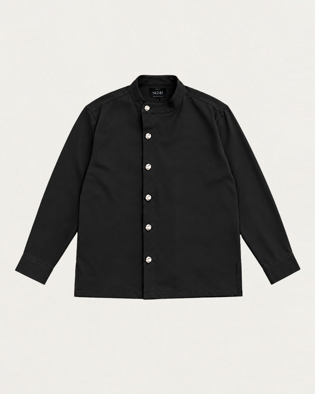 Asymetrical Shirt - Black