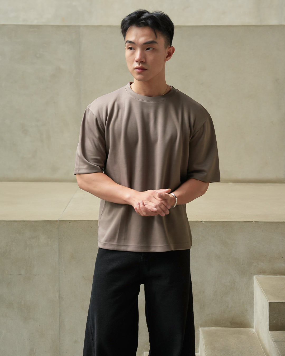 Oversize Tee Shirt Heavyweight BreezeWear - Fungi