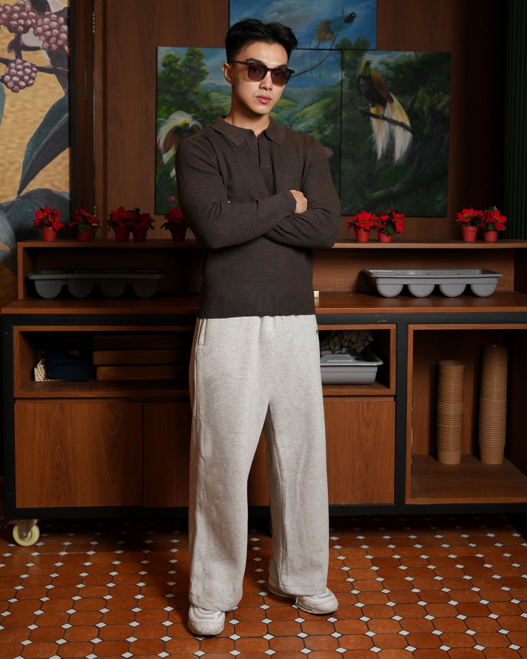 Castello Polo Shirt - Coffee