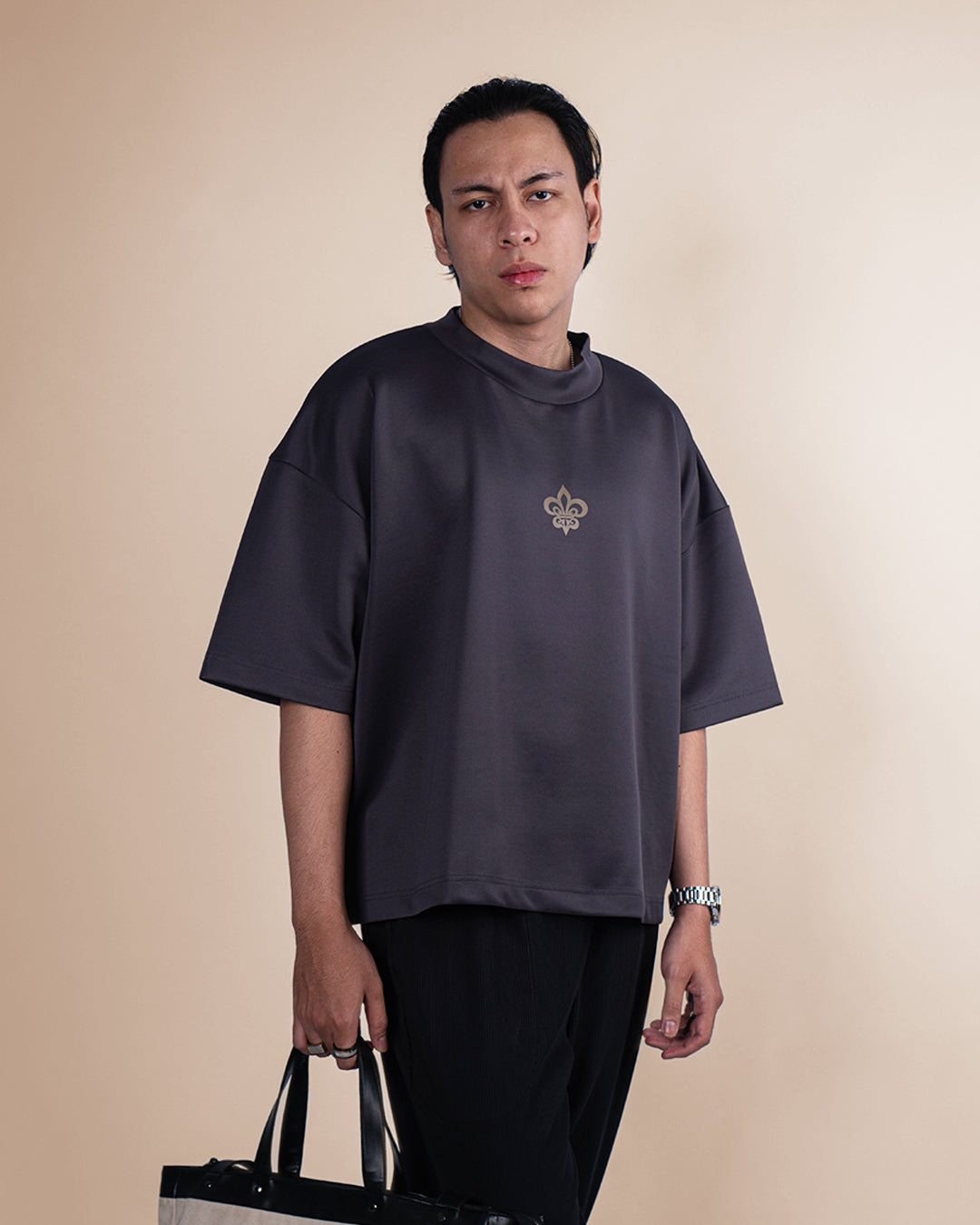 Polo Shirt Scuba Modern Fit Camel