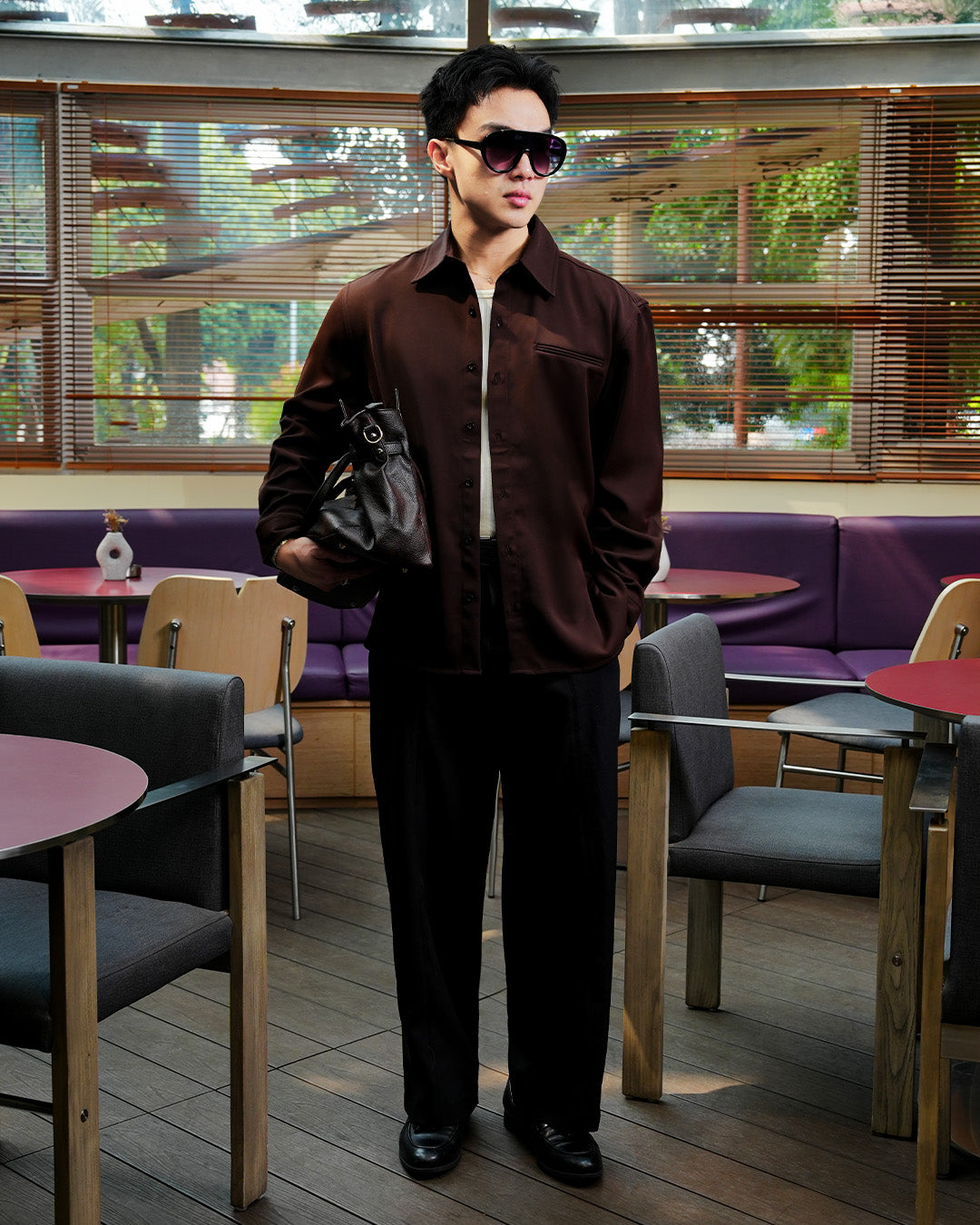 Valeno Shirt - Coffee
