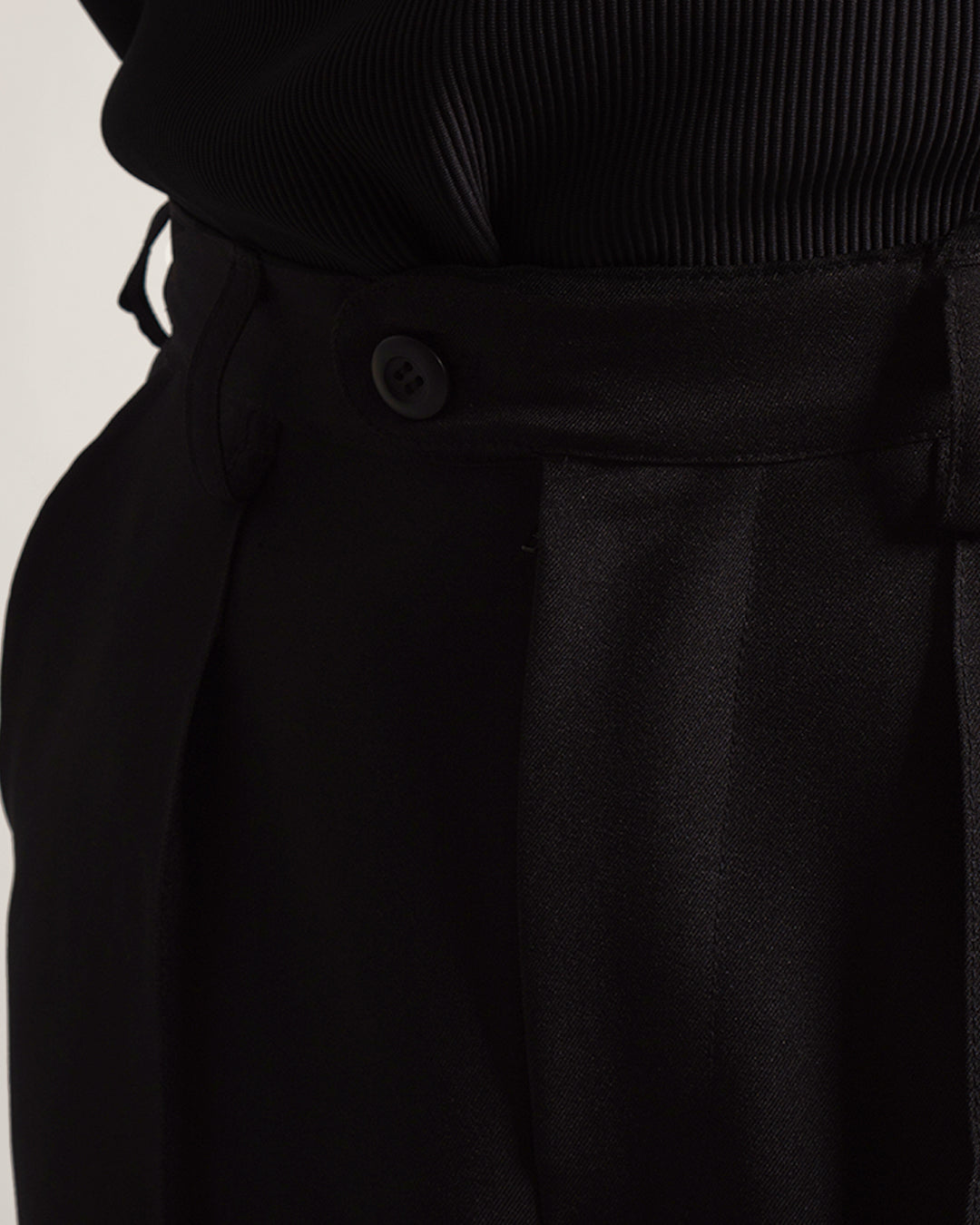 Trouser Stripe Pants - Black