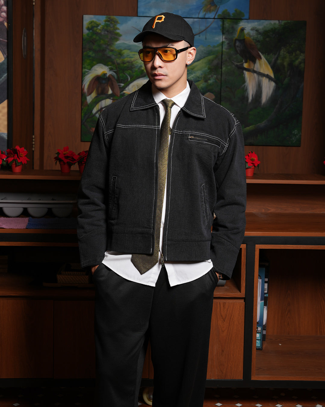 Detroit Denim Jacket Limited - Black