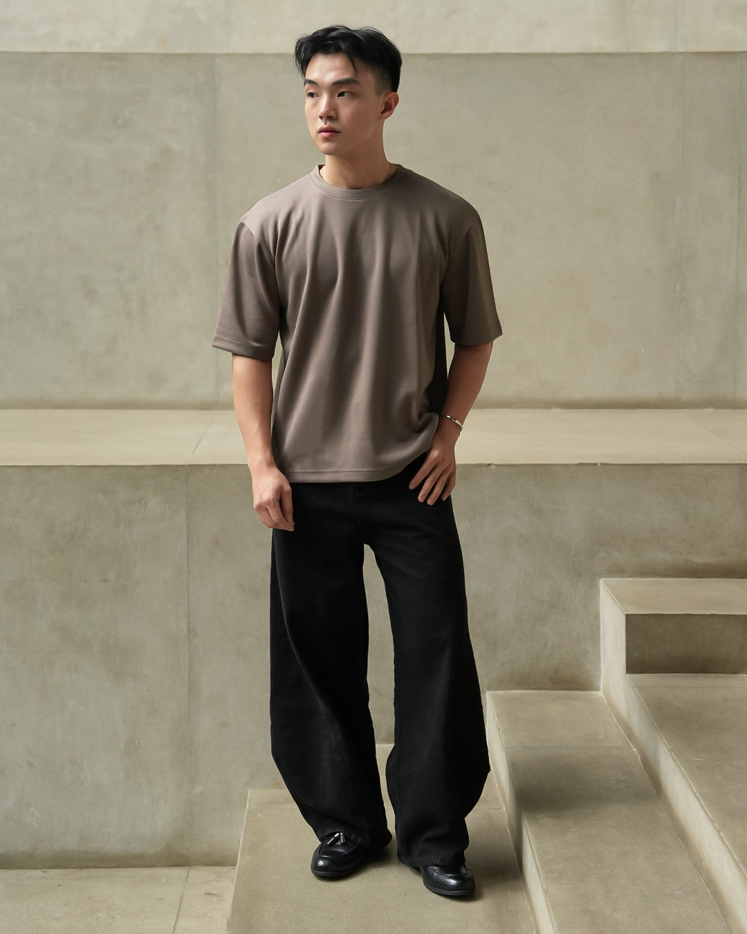 Oversize Tee Shirt Heavyweight BreezeWear - Fungi