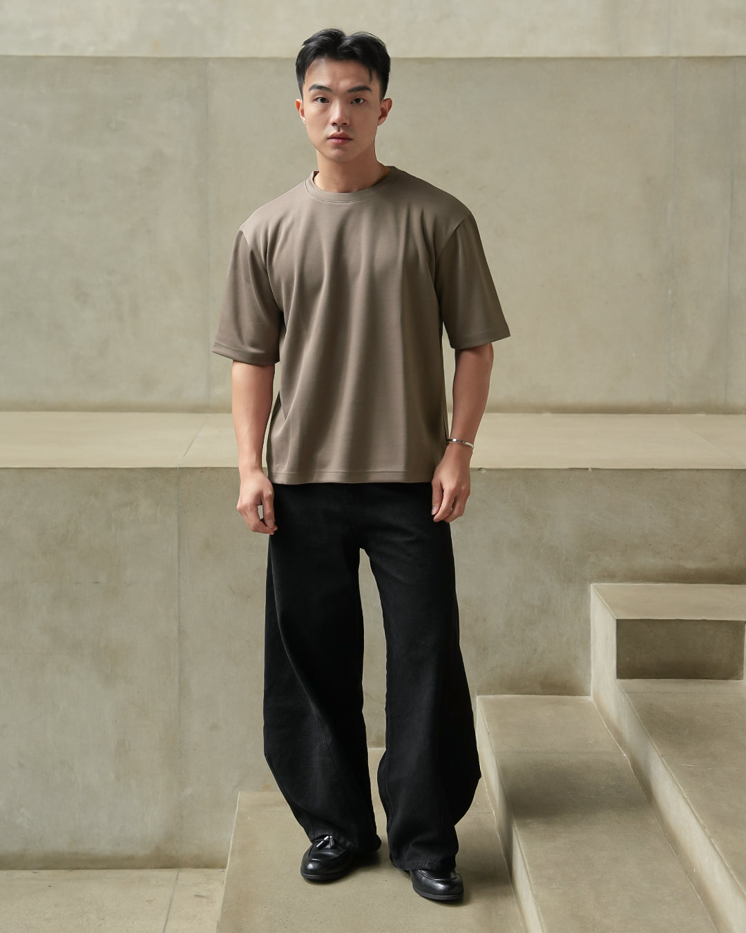 Oversize Tee Shirt Heavyweight BreezeWear - Fungi