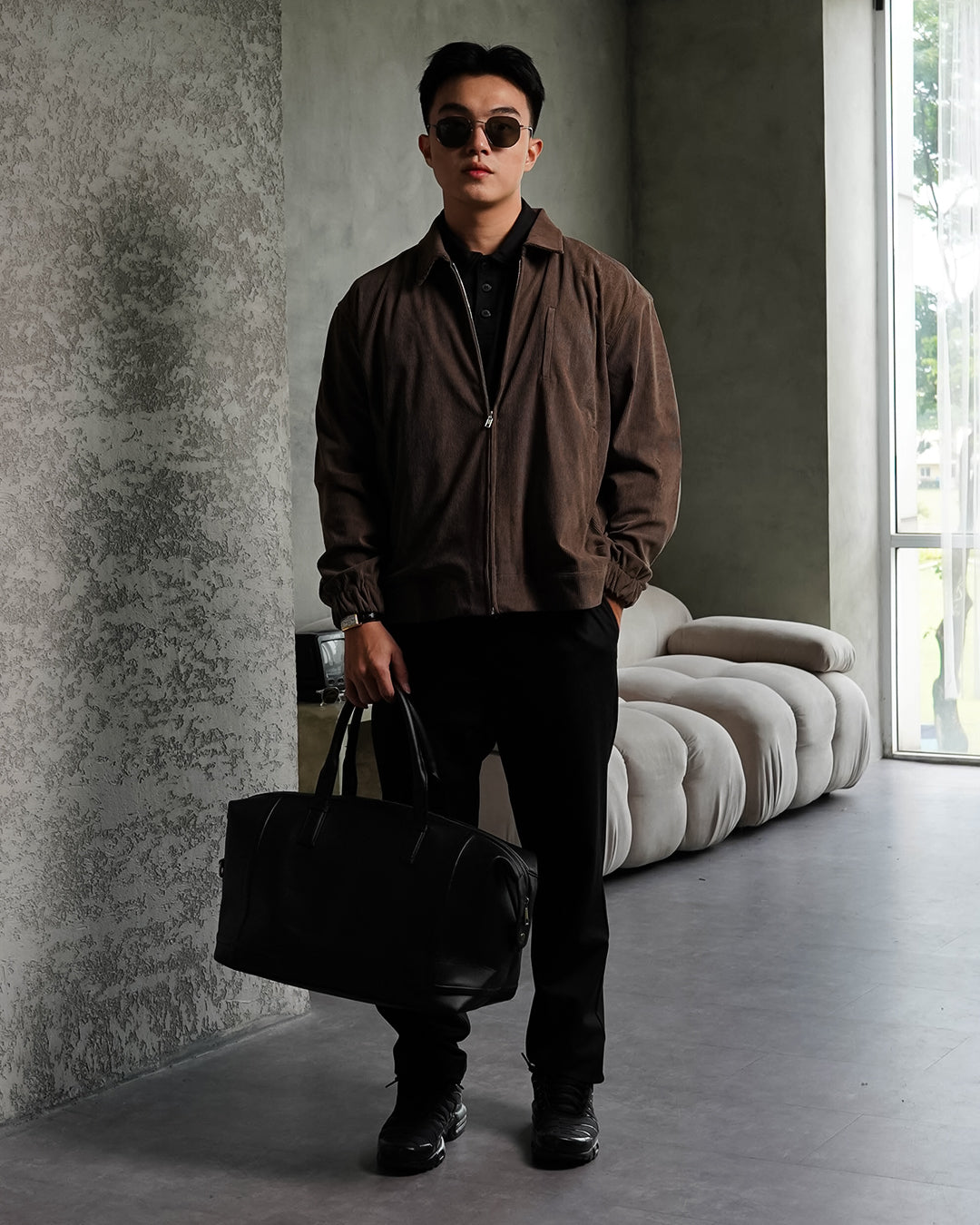 Minimal Jacket Corduroy - Coffee