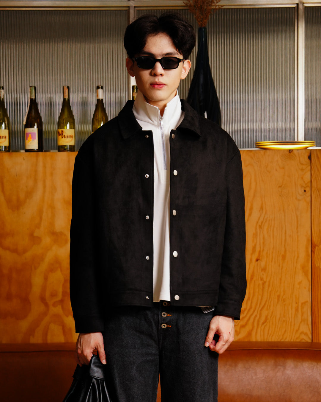 Minimal Suede Jacket - Tailored Tune Edition