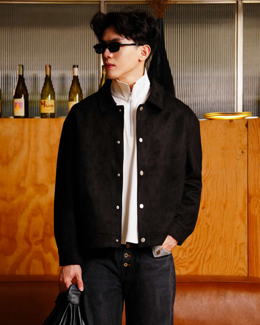 Minimal Suede Jacket - Tailored Tune Edition