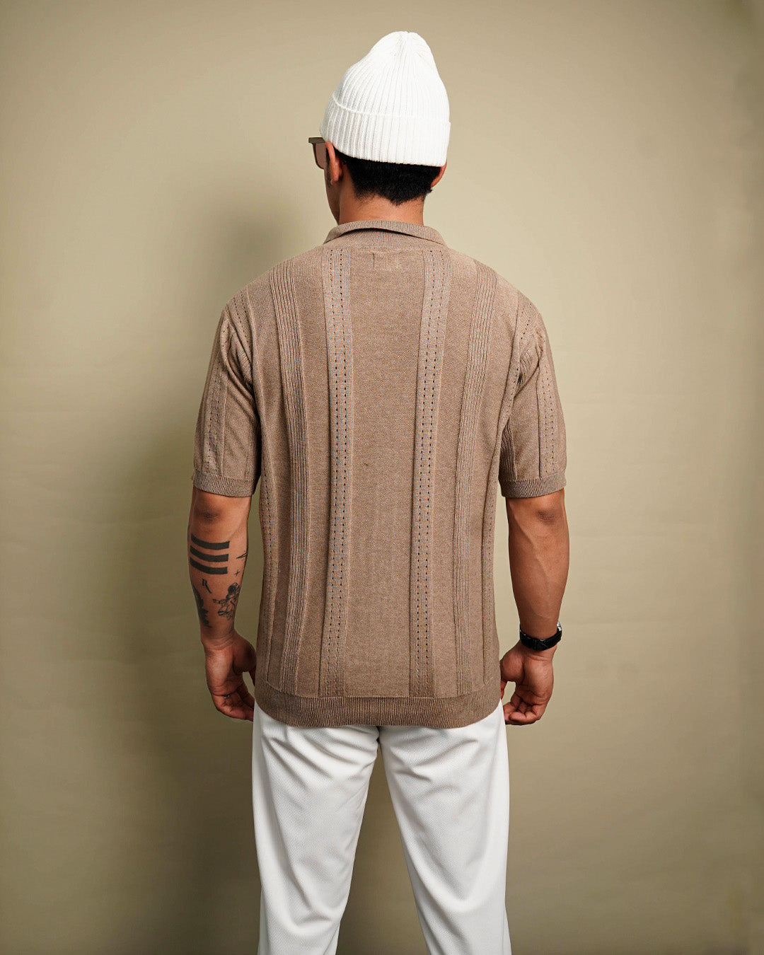 Lexington Knitwear Short Shirt Sleeve - Brown