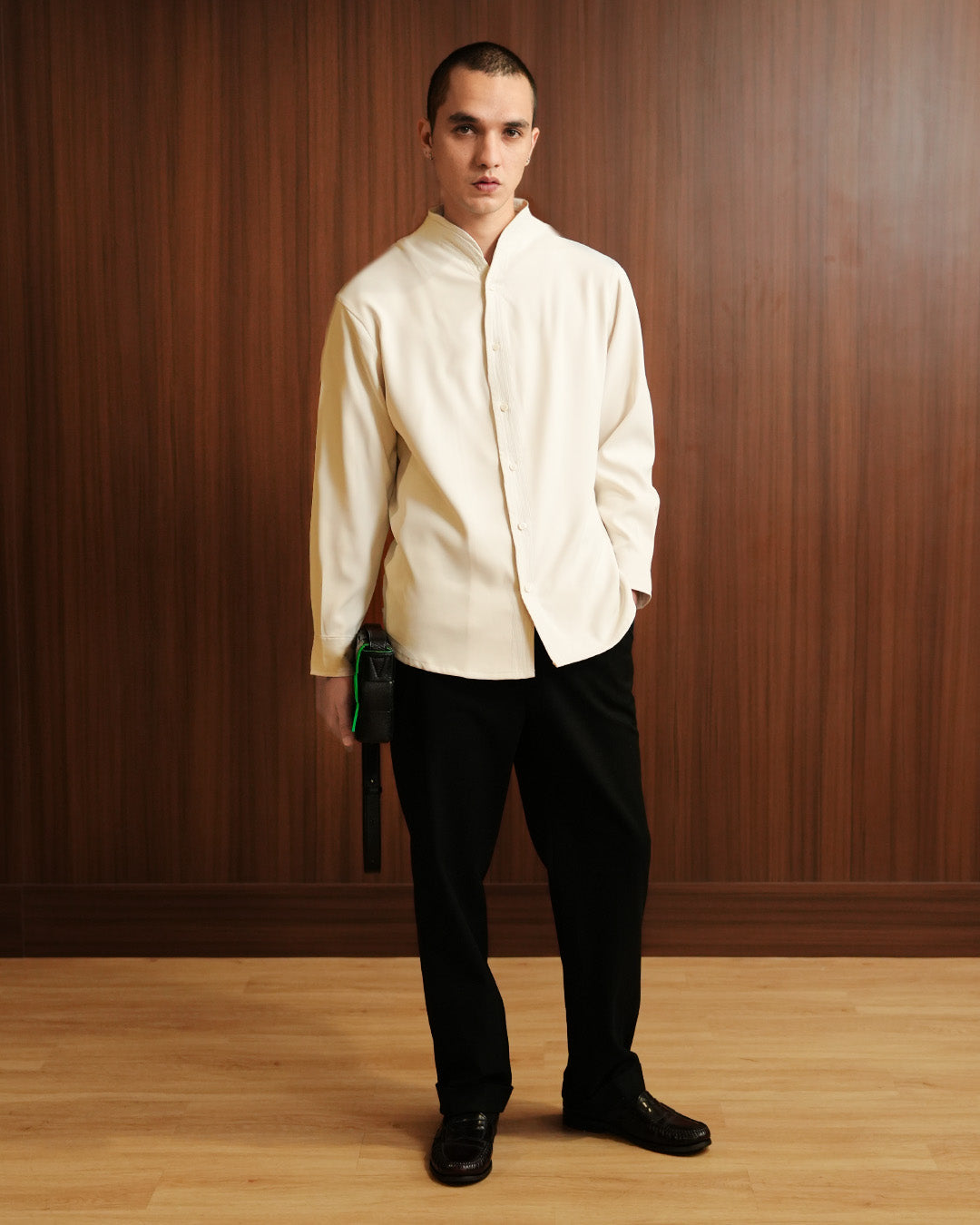 Accent Minimal Beskap - Offwhite