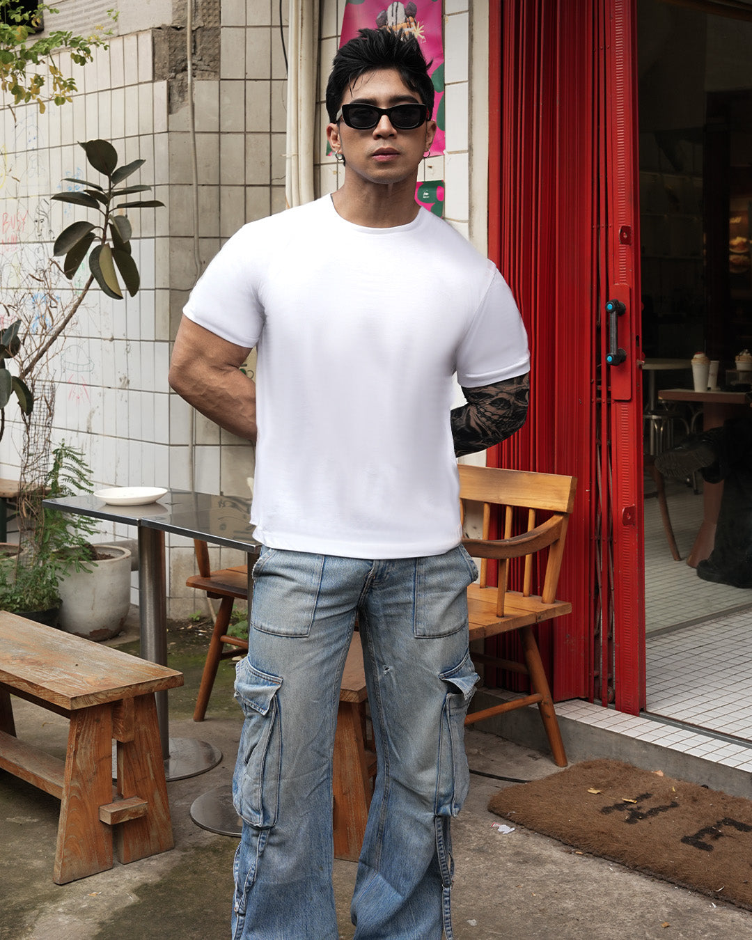 Body Fit T-Shirt - White