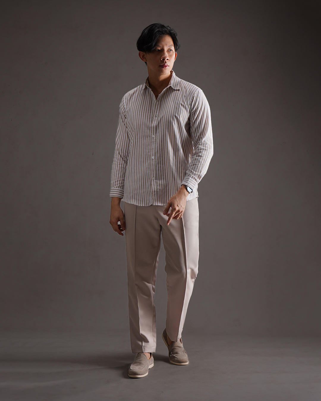 Yanded Stripe - Light Brown