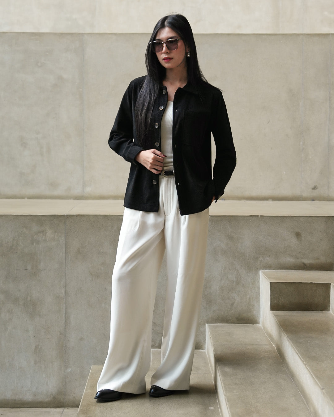 Overshirt Corduroy - Black