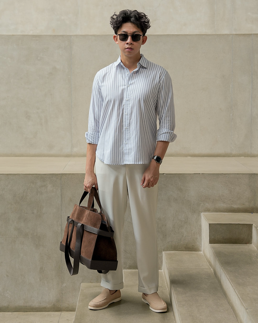 Yanded Stripe - Gray