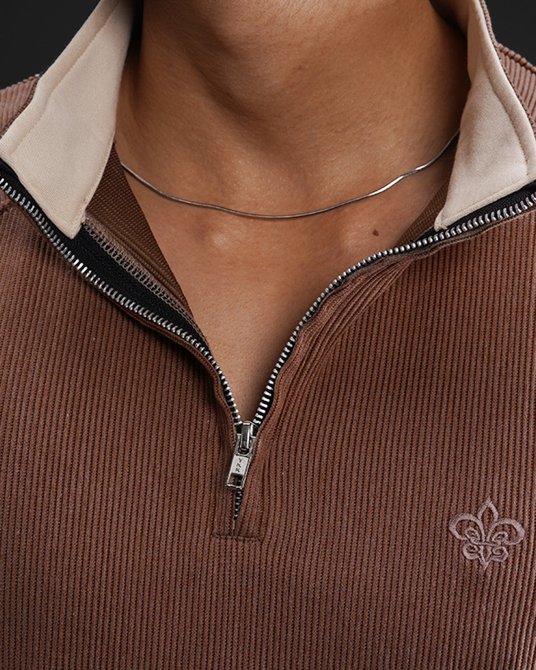 Polo Marvin IV Half Zip - Brown