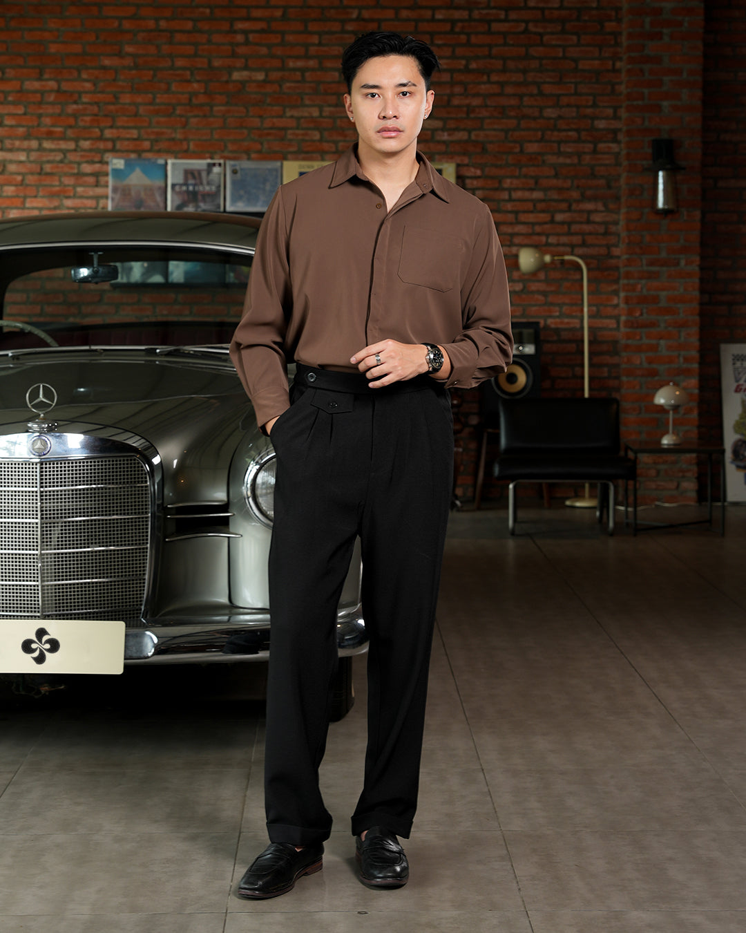 Summer Gurkha Pants - Black