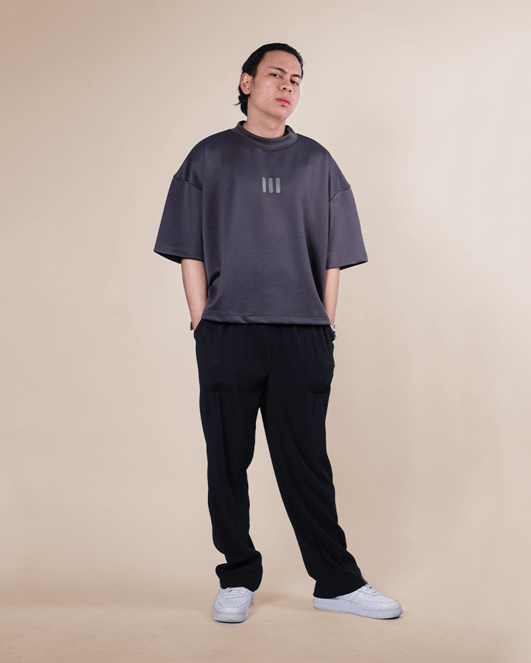 Trucker Jacket Cotton Twill - Gray