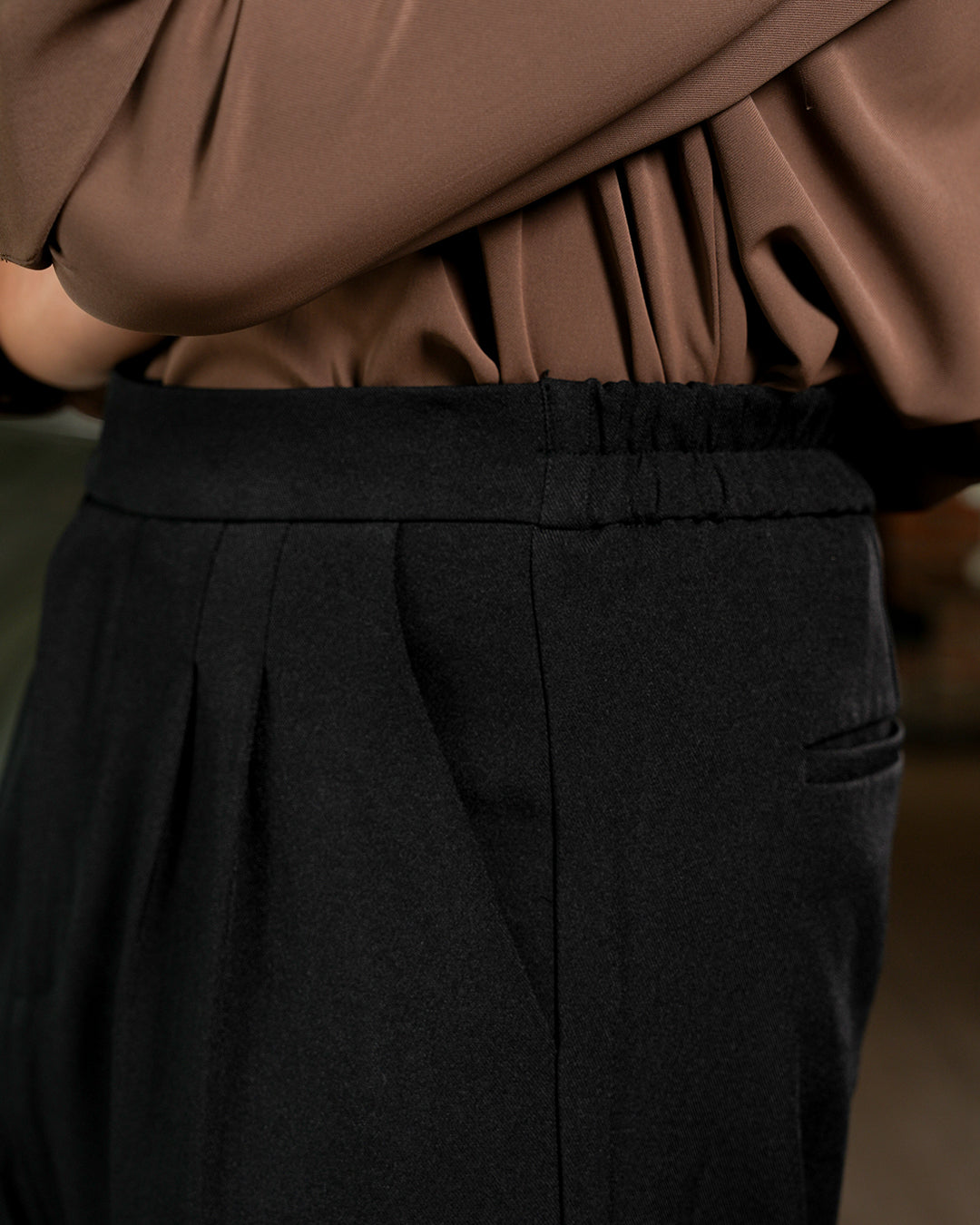 Summer Gurkha Pants - Black