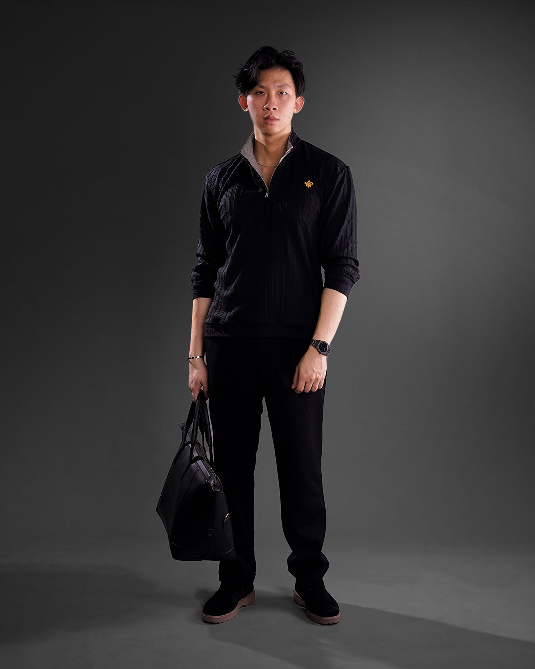 Marvin Suede - Black Gray