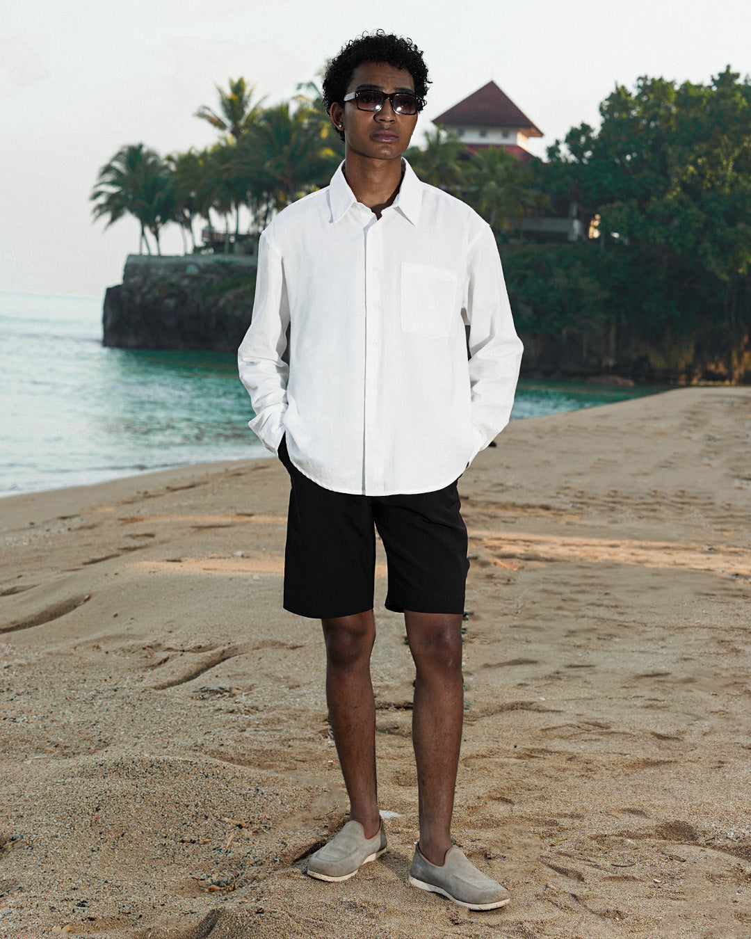 Linen Shirt - White