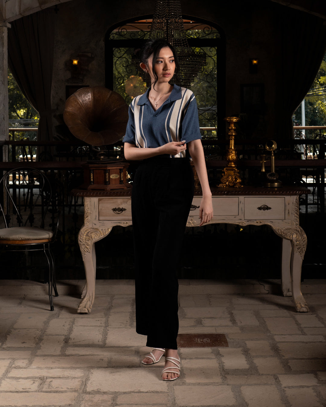 Roma II - Denim Blue