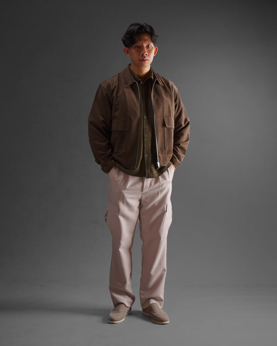 Button Up Shirt - Bakery Brown
