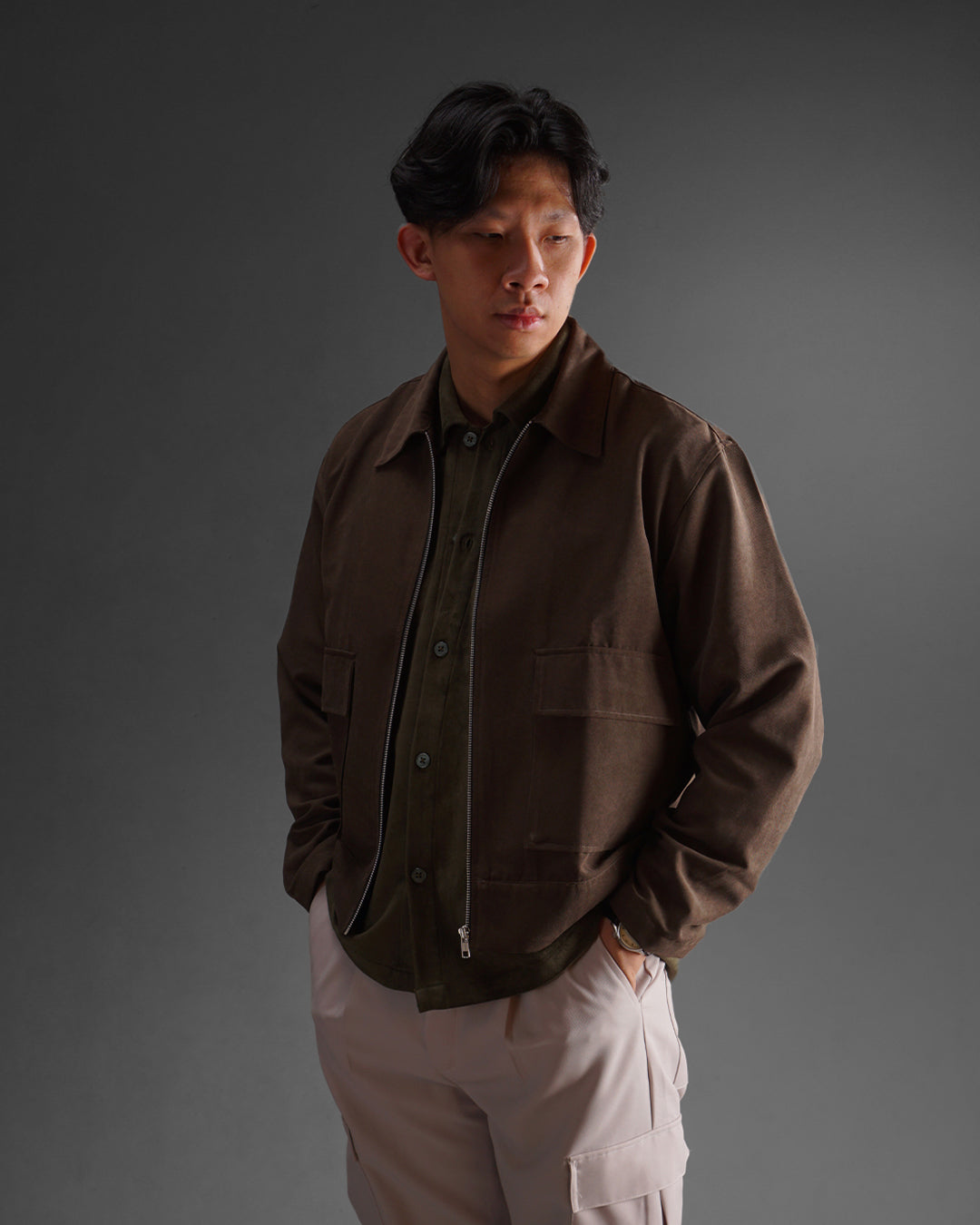 Button Up Shirt - Old Emerald