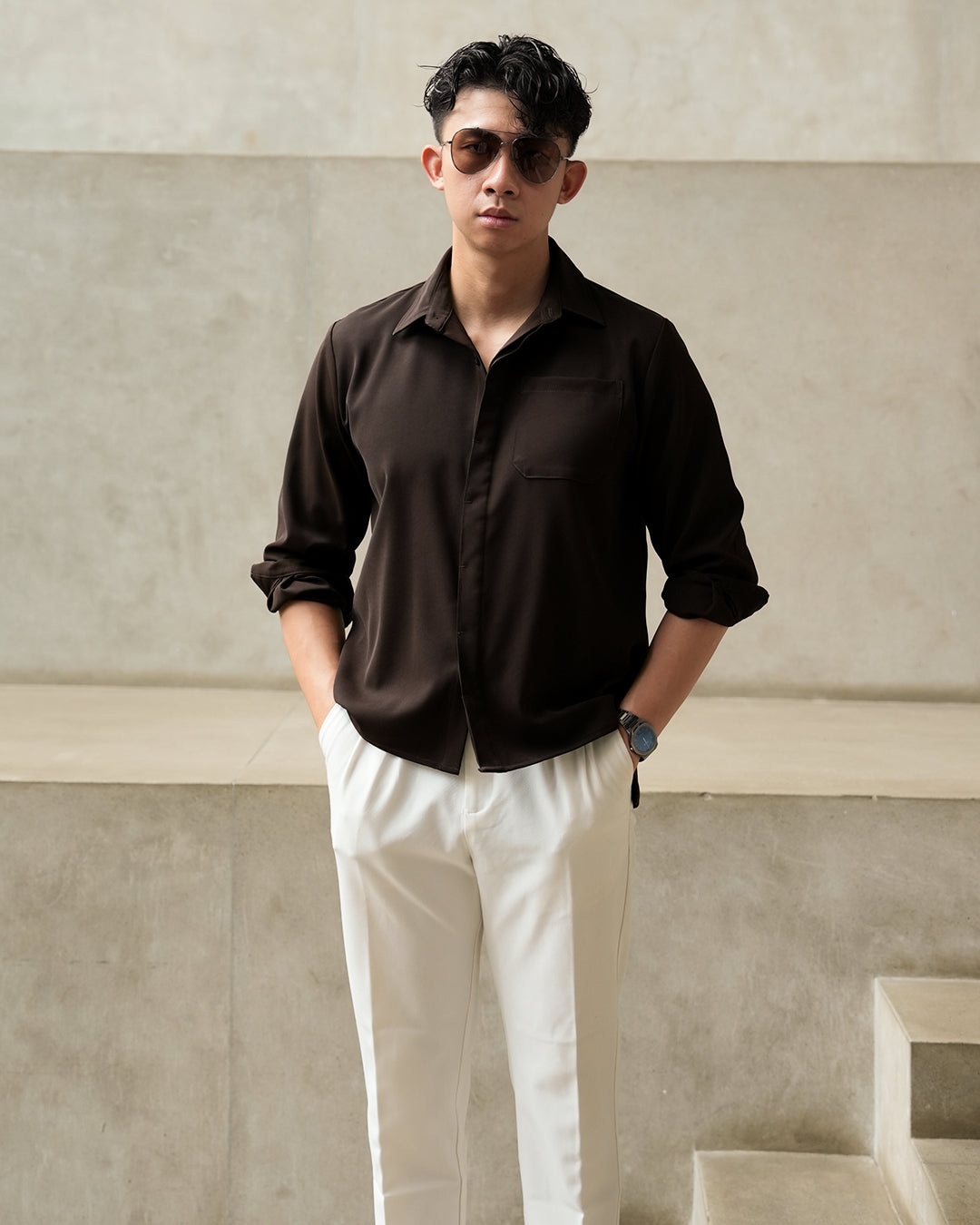 Weekend Shirt - Coffee