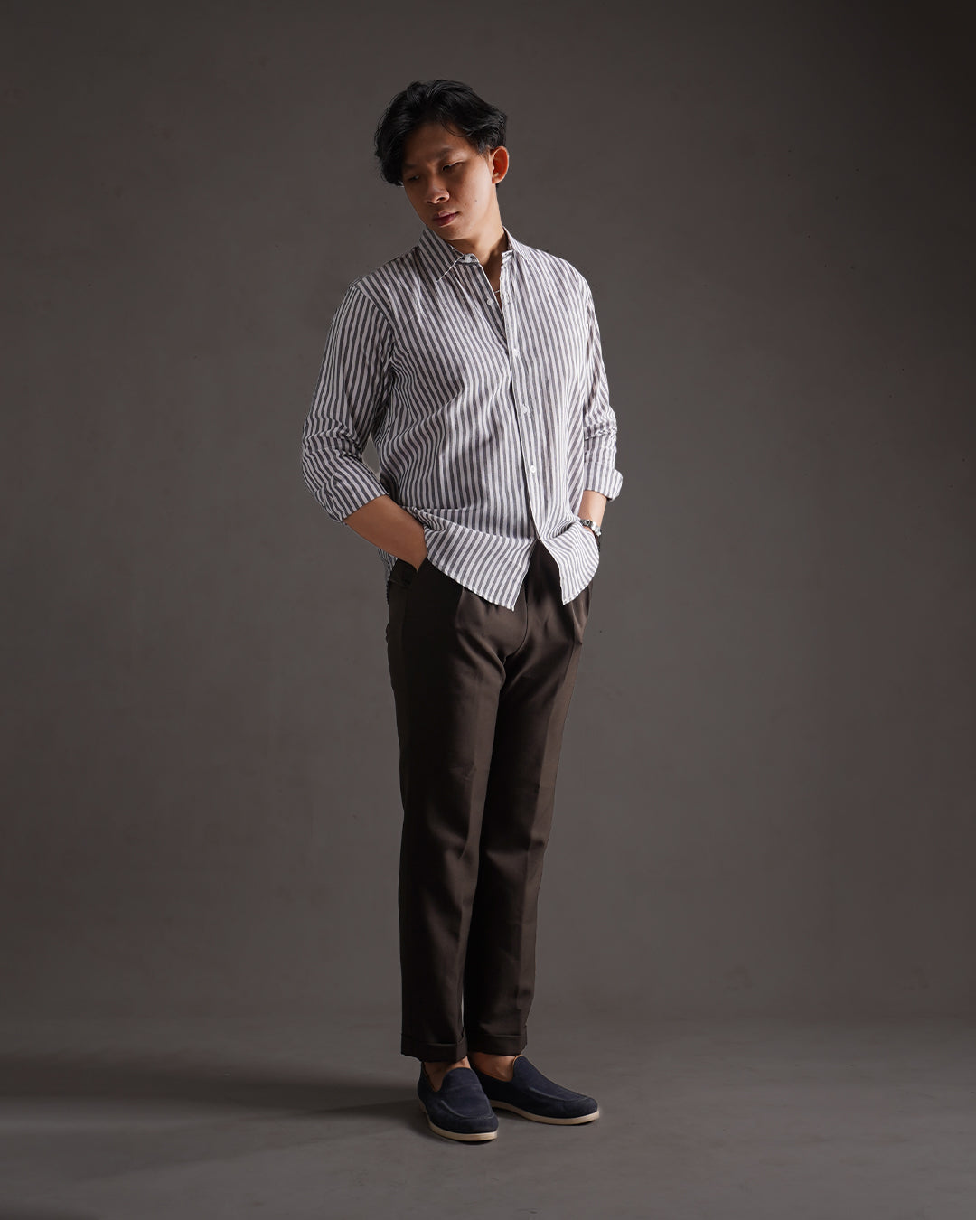 Yanded Stripe - Gray