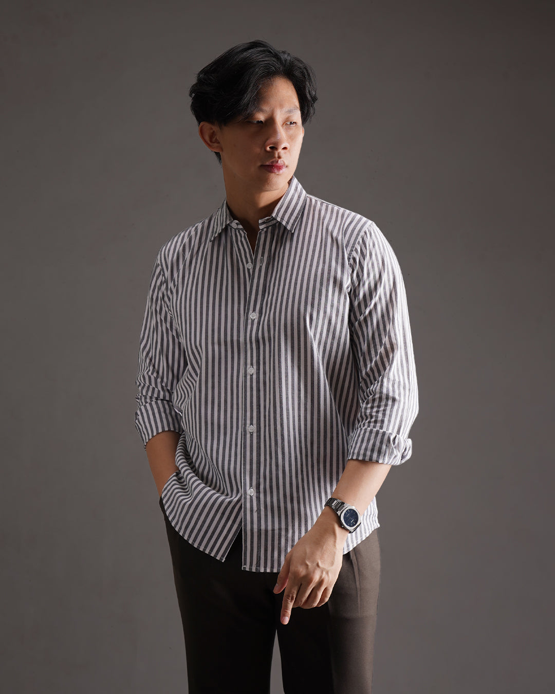 Yanded Stripe - Gray