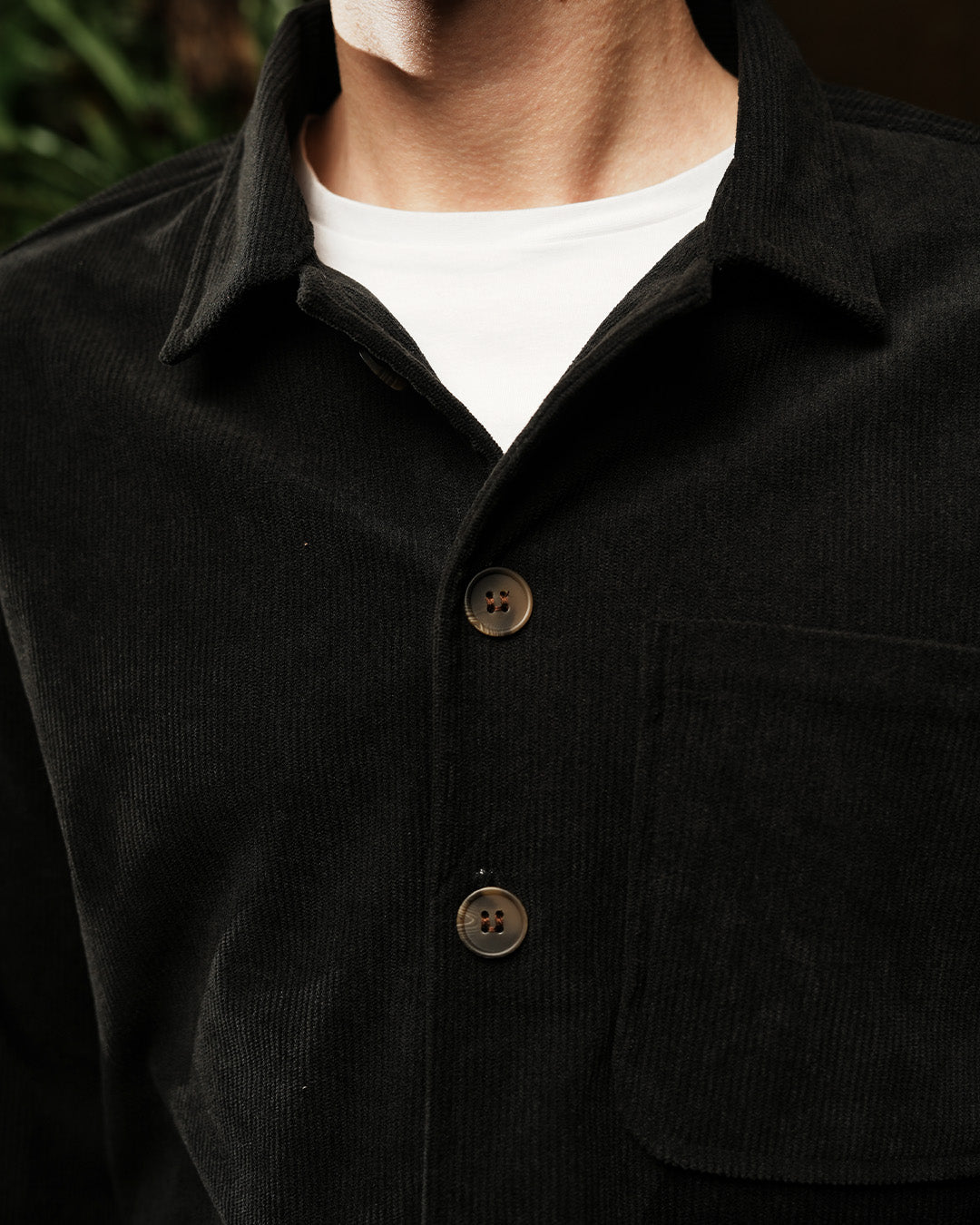 Overshirt Corduroy - Black