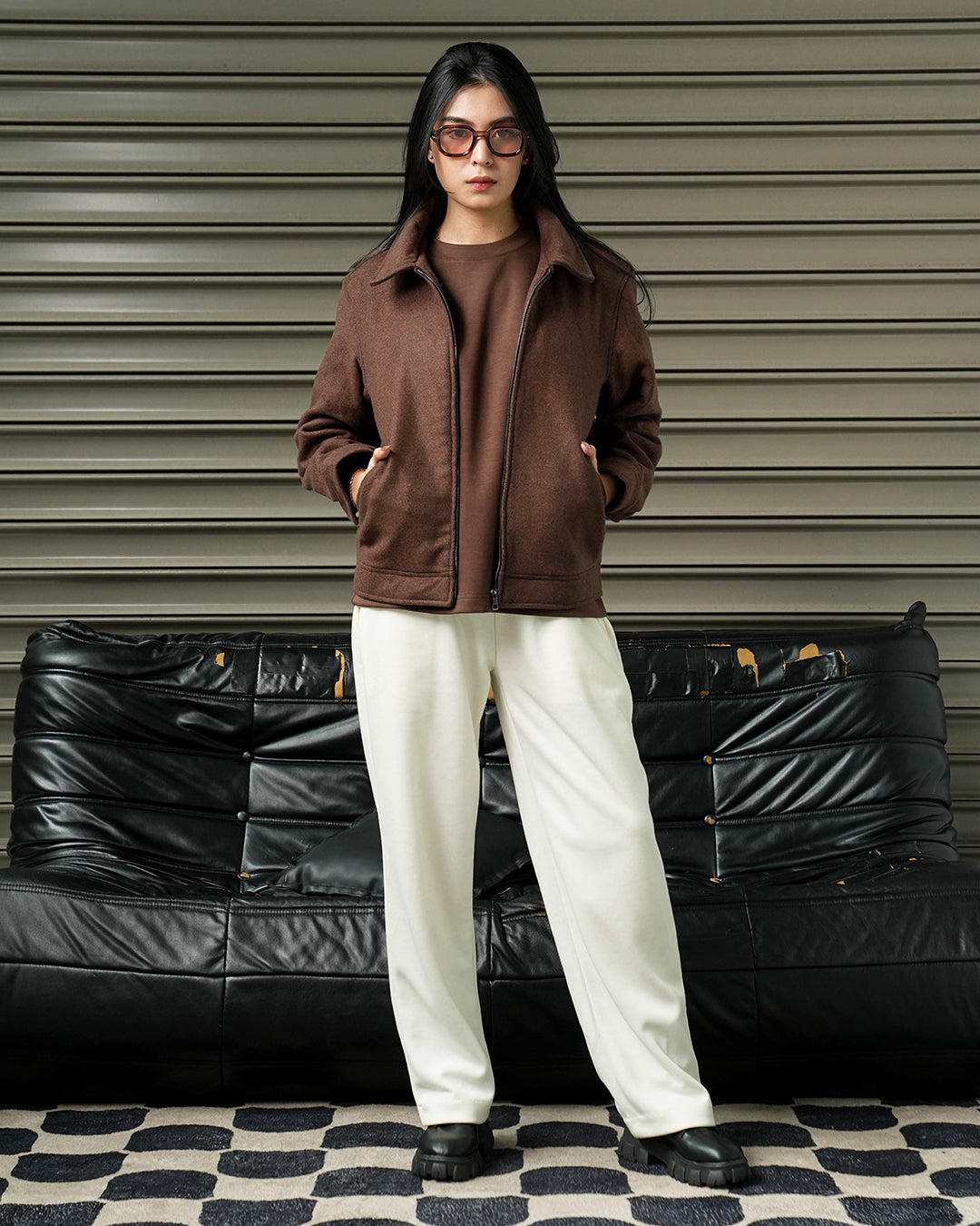 Woolaken Flannel Work Jacket - Gotham Dusk