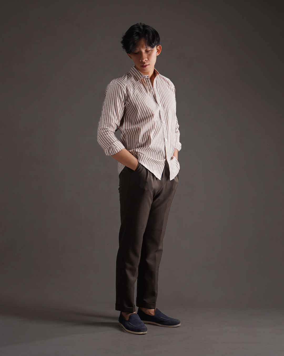 Yanded Stripe - Brown