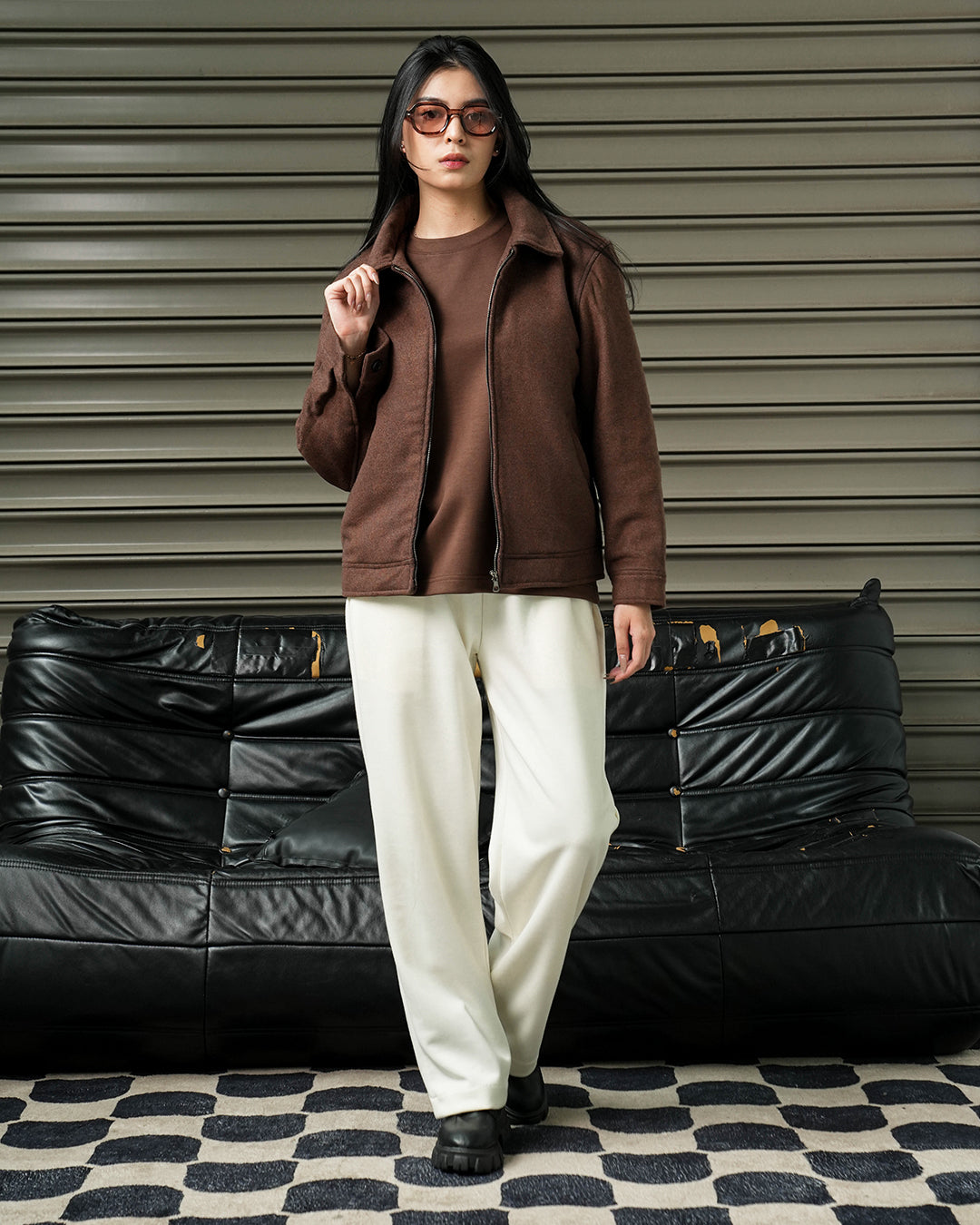 Woolaken Flannel Work Jacket - Gotham Dusk