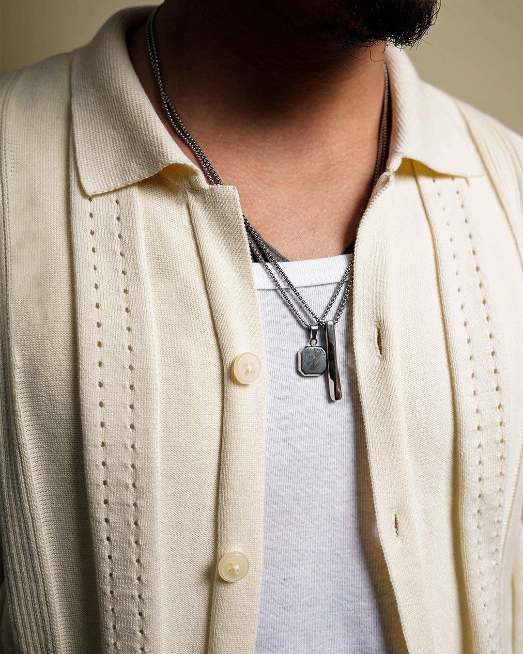 Lexington Knitwear Short Shirt Sleeve - Offwhite