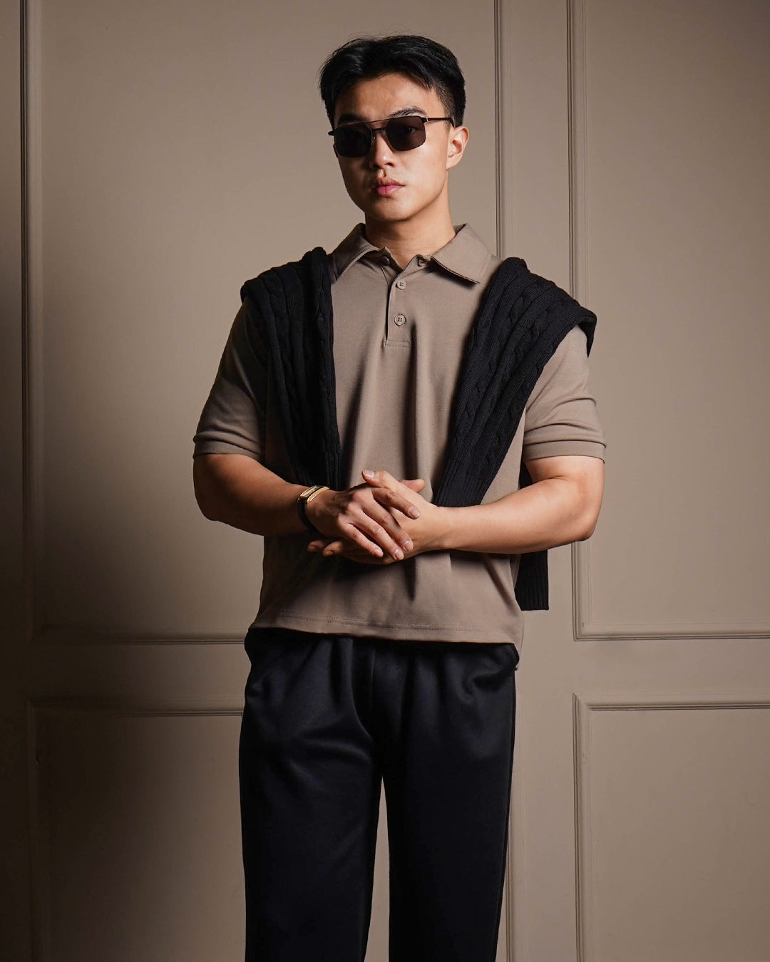 Polo Modern Fit Minimal Breeze Wear - Fungi