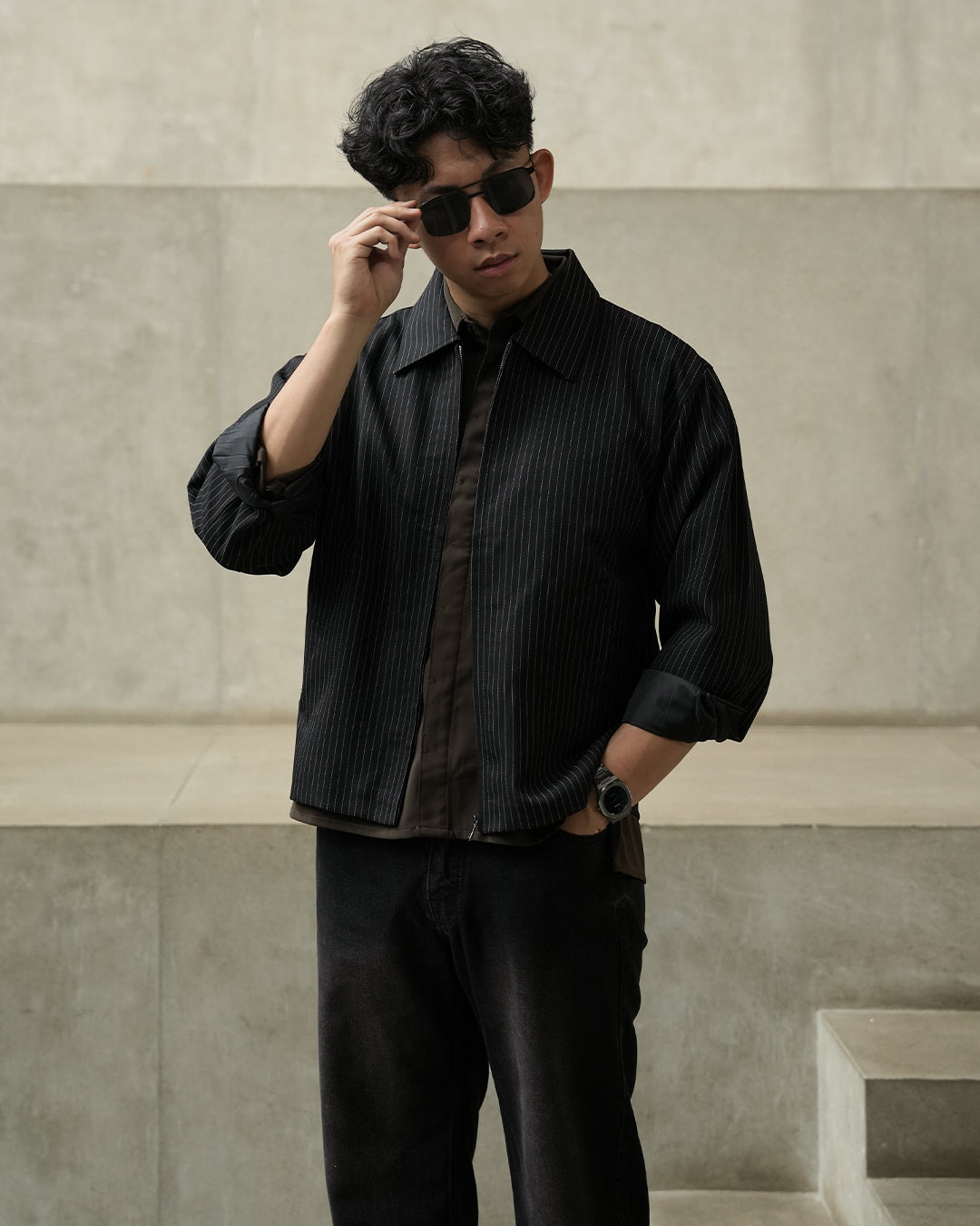 Subtle Stripe Jacket