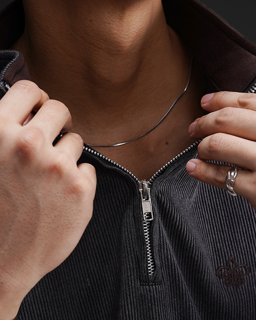 Polo Marvin IV Half Zip - Black