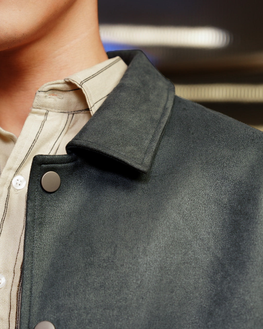 Minimal Suede Jacket - Tailored Tune Edition