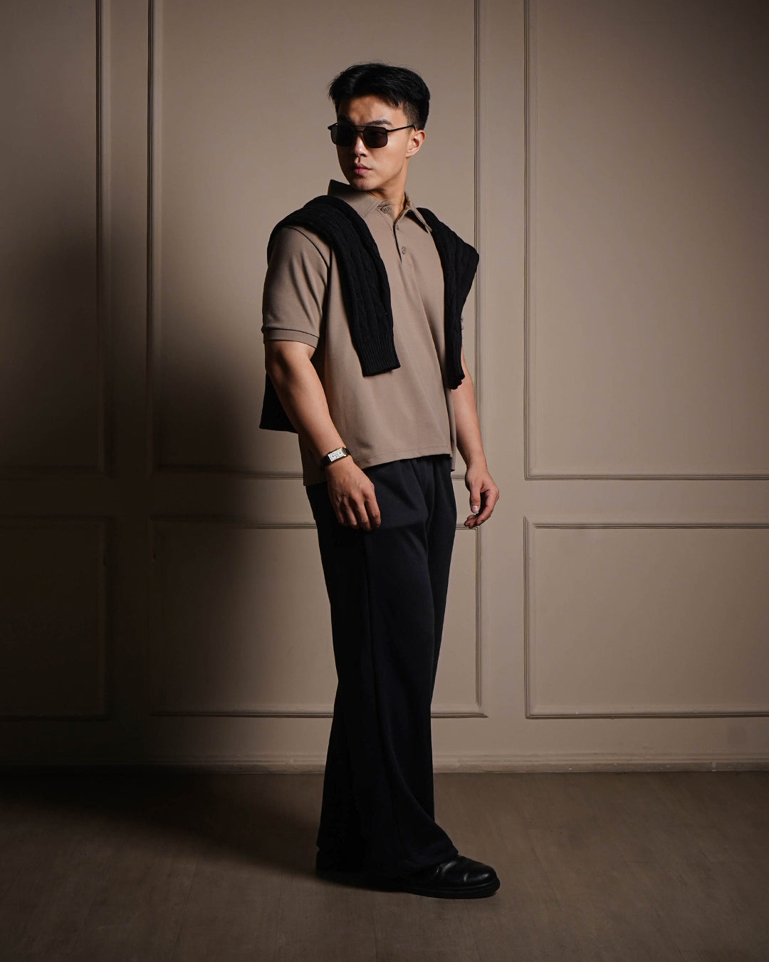 Polo Modern Fit Minimal Breeze Wear - Fungi