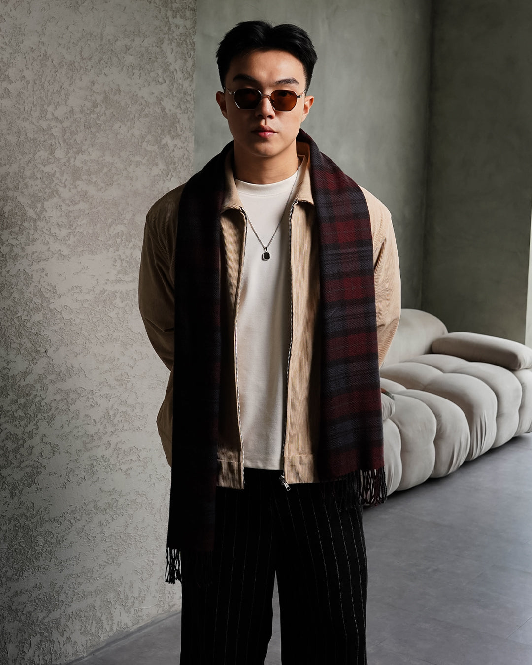 Minimal Jacket Corduroy - Biege