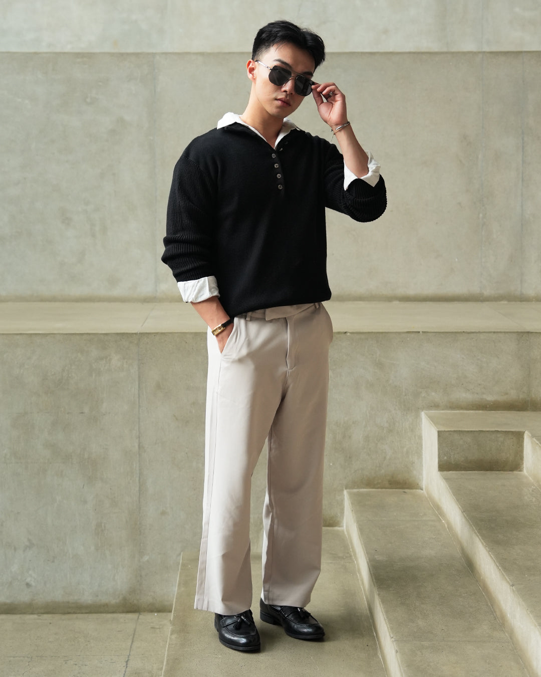 Luxe Polo 2.0 - Black