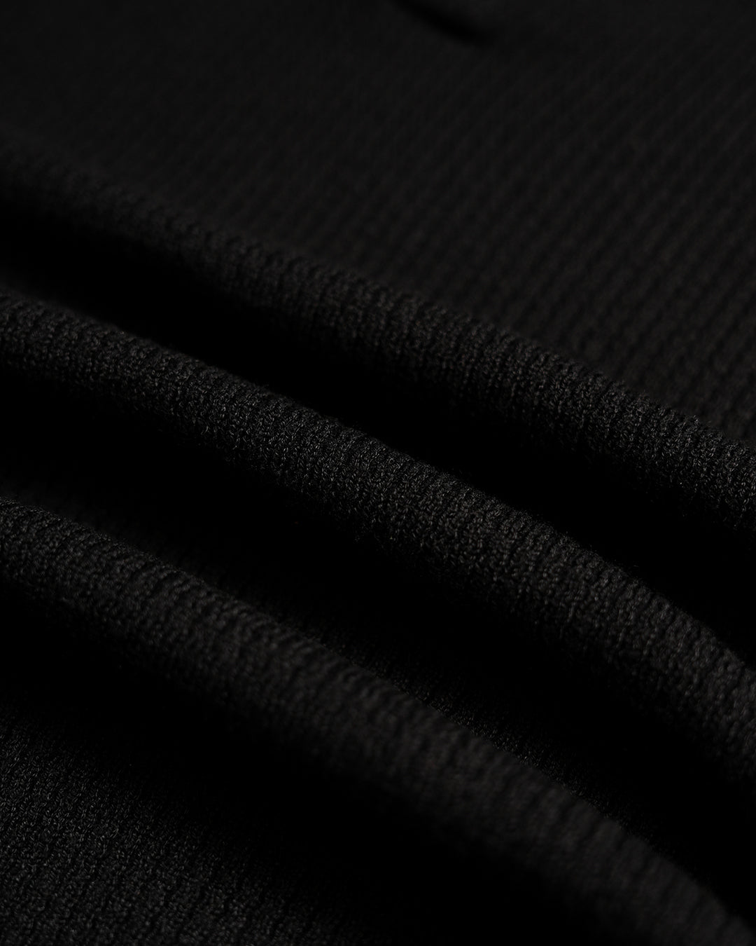 Essential Polo Knitwear - Black