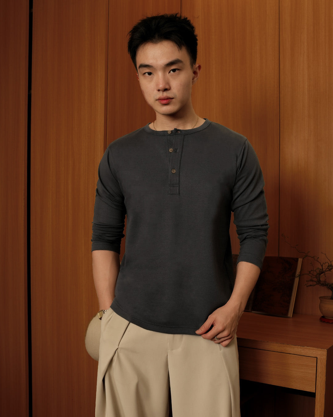 Henley Breezewear Longsleeve