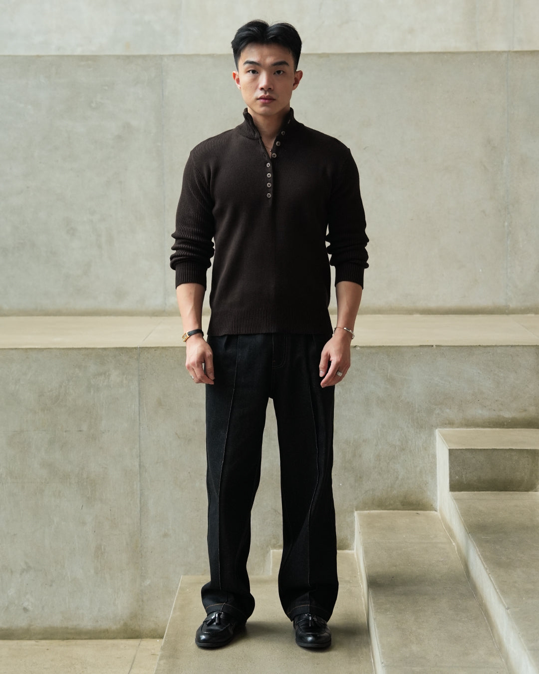Luxe Polo 2.0 - Coffee