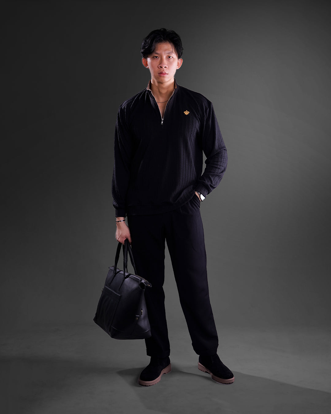 Marvin Suede - Black Brown