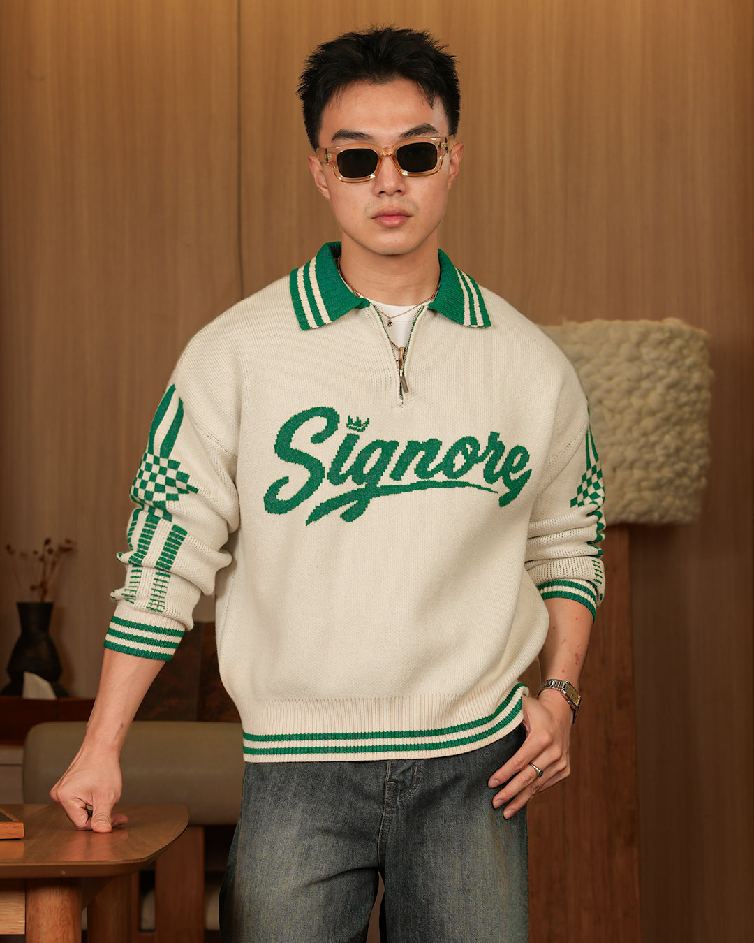 Grand Prix Knitwear - Offwhite