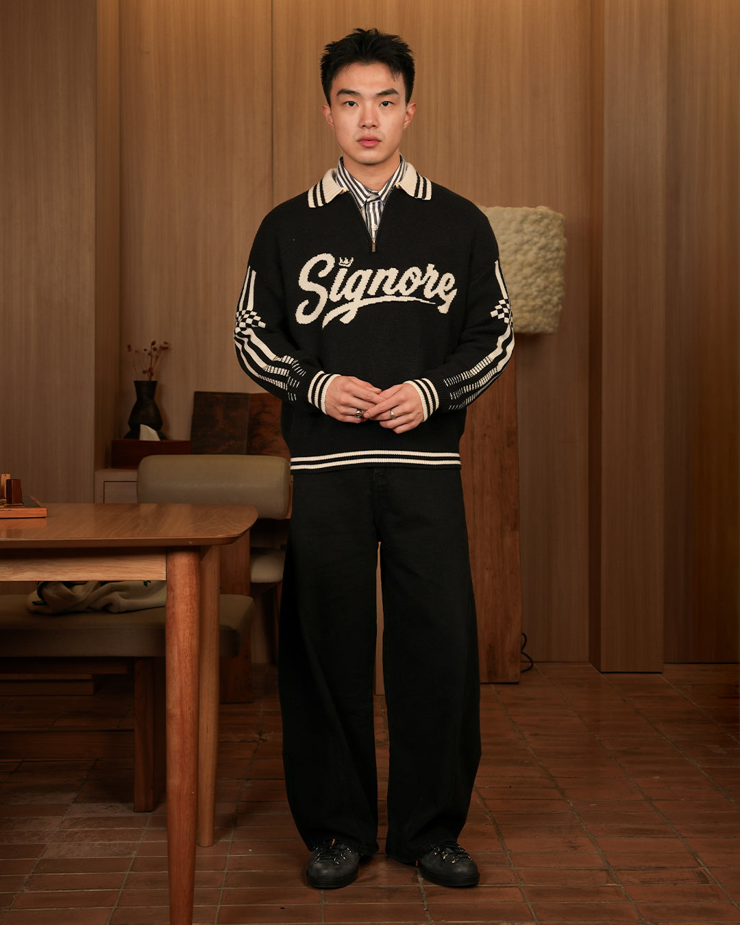 Grand Prix Knitwear - Black