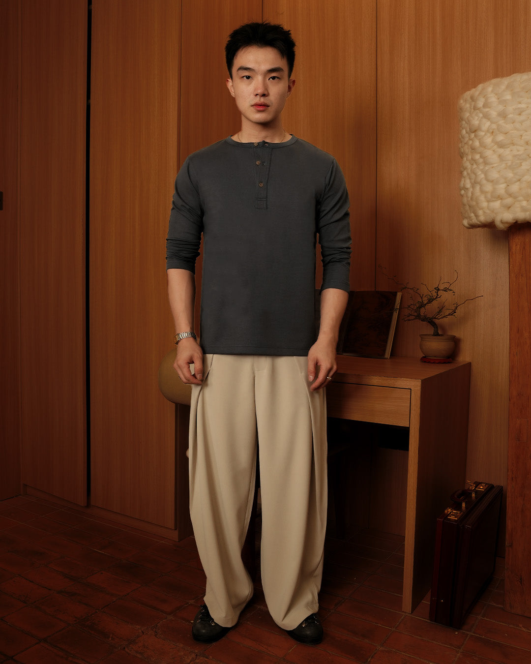 Henley Breezewear Longsleeve