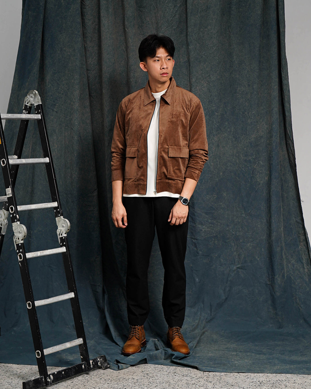 Jacket Semiwool - Brown